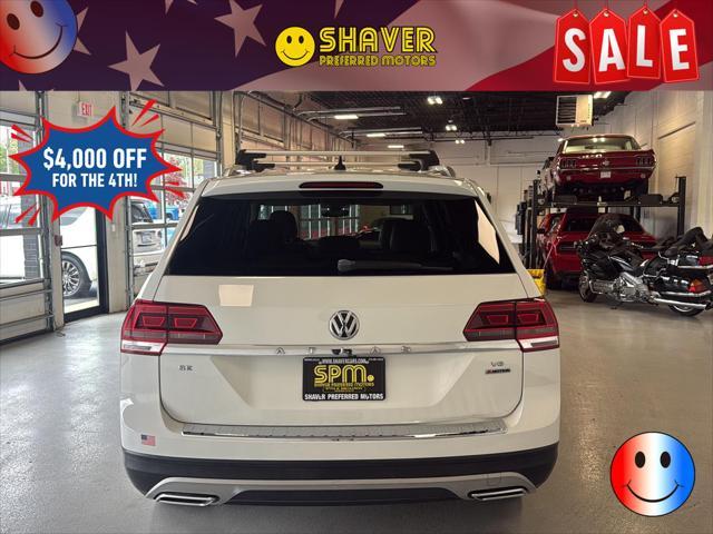 used 2018 Volkswagen Atlas car, priced at $17,990