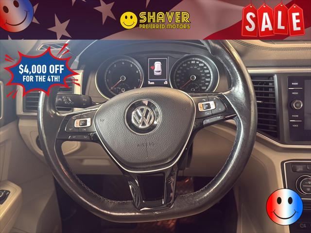 used 2018 Volkswagen Atlas car, priced at $17,990