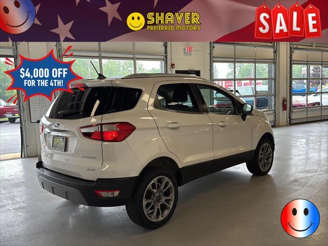 used 2021 Ford EcoSport car, priced at $18,990