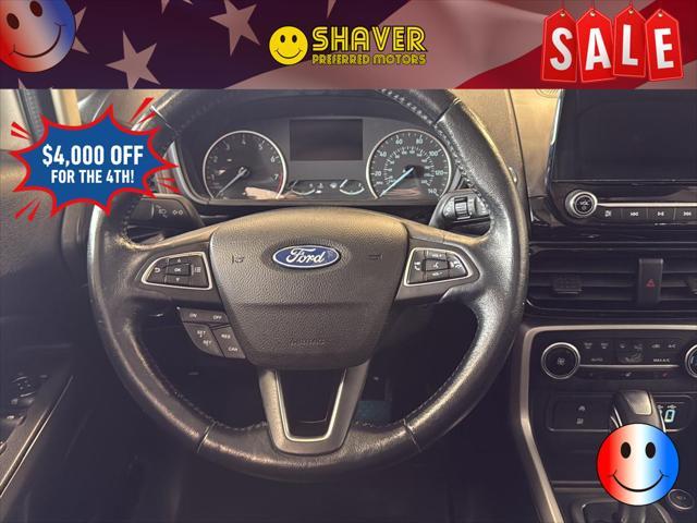used 2021 Ford EcoSport car, priced at $18,990