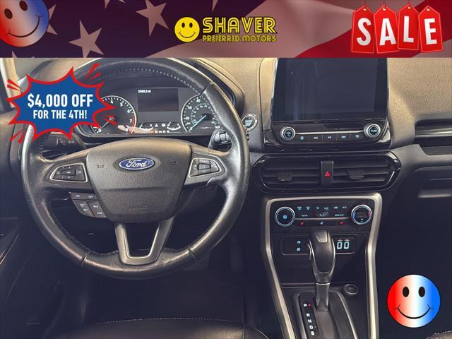 used 2021 Ford EcoSport car, priced at $18,990