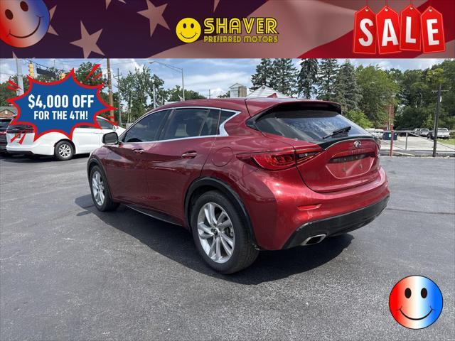 used 2017 INFINITI QX30 car, priced at $16,990