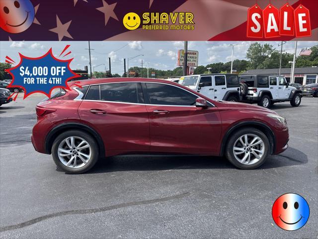 used 2017 INFINITI QX30 car, priced at $16,990