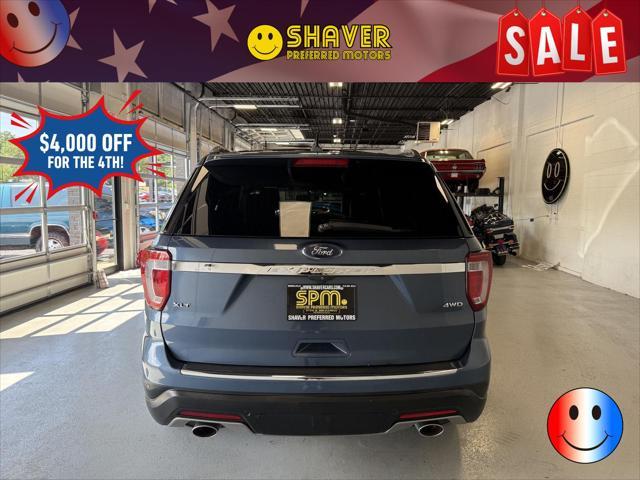 used 2018 Ford Explorer car, priced at $17,990