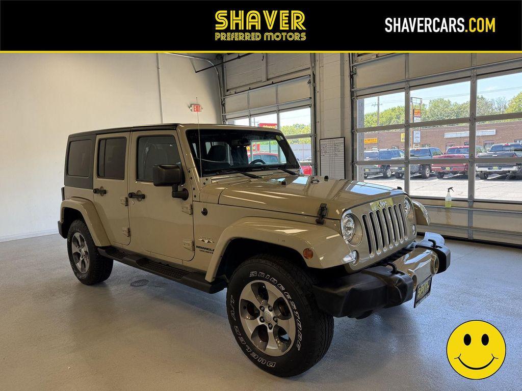 used 2017 Jeep Wrangler Unlimited car, priced at $22,990