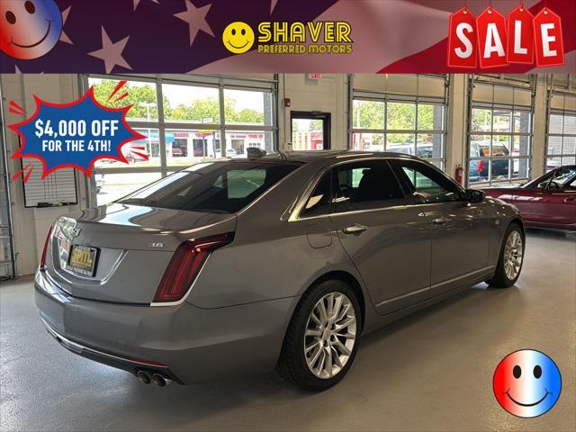 used 2018 Cadillac CT6 car, priced at $28,500