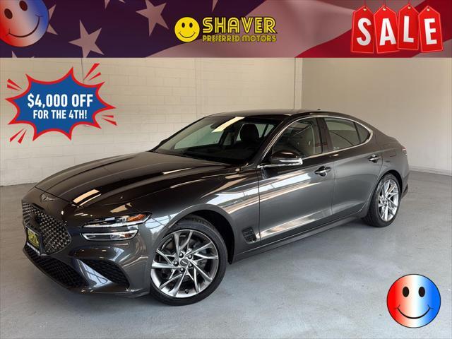used 2022 Genesis G70 car, priced at $29,990