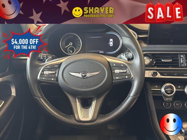 used 2022 Genesis G70 car, priced at $29,990