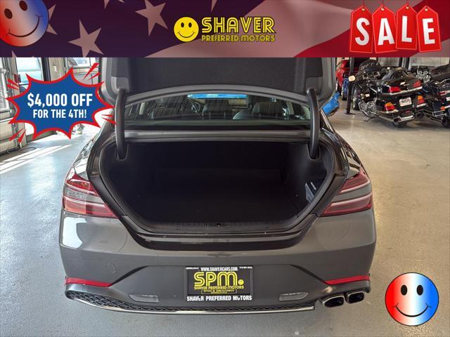 used 2022 Genesis G70 car, priced at $29,990