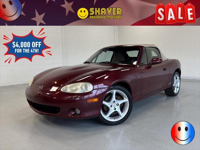 used 2003 Mazda MX-5 Miata car, priced at $10,990
