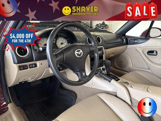 used 2003 Mazda MX-5 Miata car, priced at $10,990