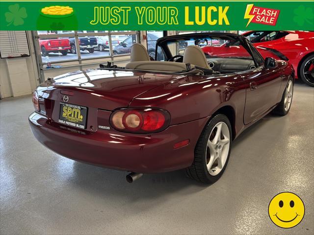 used 2003 Mazda MX-5 Miata car, priced at $14,990