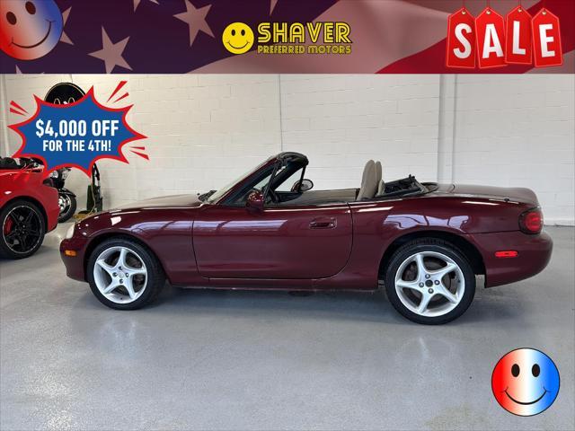 used 2003 Mazda MX-5 Miata car, priced at $10,990