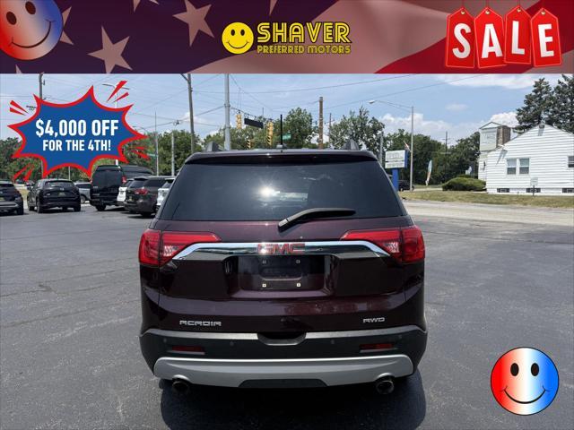 used 2017 GMC Acadia car, priced at $15,990