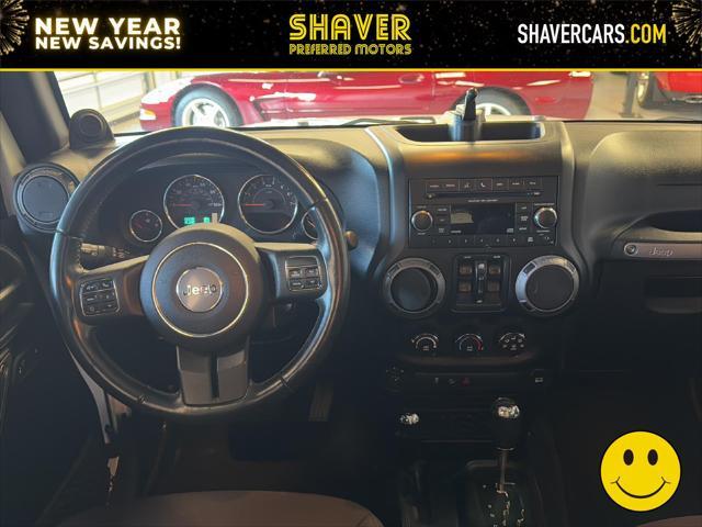 used 2013 Jeep Wrangler Unlimited car, priced at $14,990