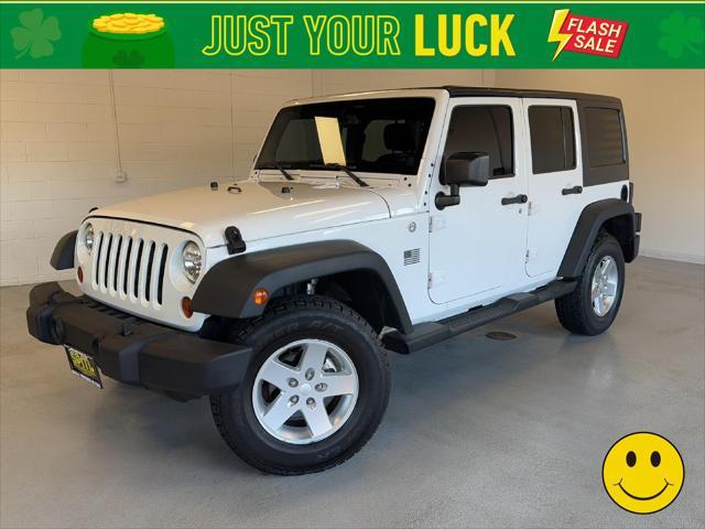 used 2013 Jeep Wrangler Unlimited car, priced at $14,990