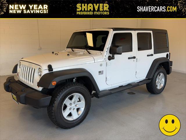 used 2013 Jeep Wrangler Unlimited car, priced at $14,990