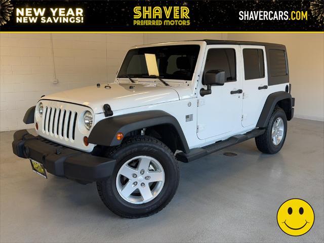 used 2013 Jeep Wrangler Unlimited car, priced at $15,990