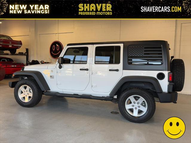 used 2013 Jeep Wrangler Unlimited car, priced at $14,990