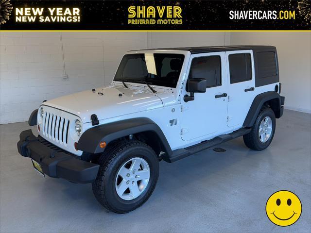 used 2013 Jeep Wrangler Unlimited car, priced at $14,990