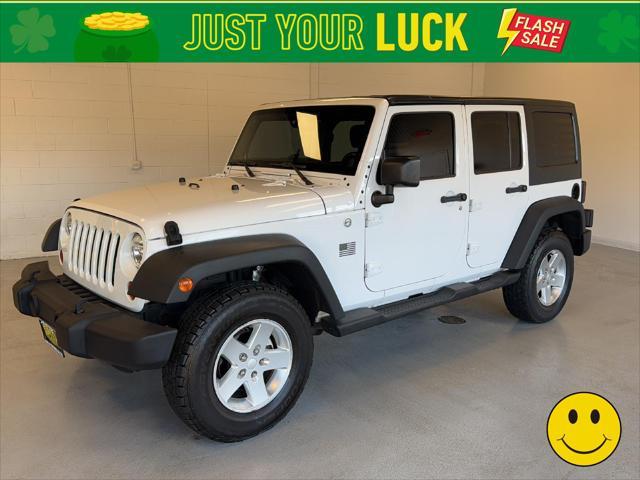 used 2013 Jeep Wrangler Unlimited car, priced at $14,990