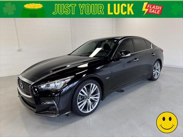 used 2018 INFINITI Q50 car, priced at $16,590