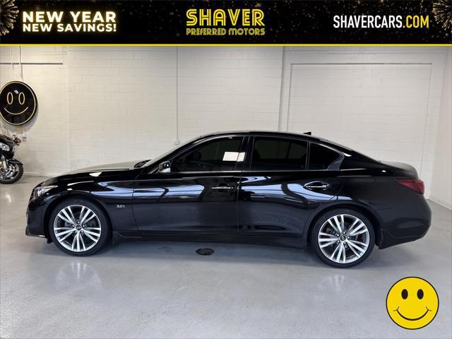 used 2018 INFINITI Q50 car, priced at $17,990