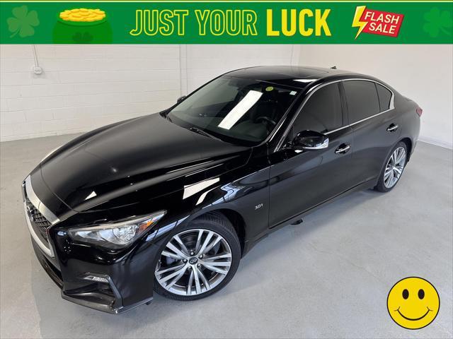 used 2018 INFINITI Q50 car, priced at $16,590