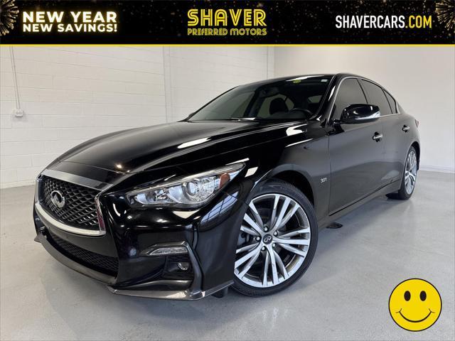 used 2018 INFINITI Q50 car, priced at $17,990