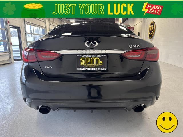 used 2018 INFINITI Q50 car, priced at $16,590