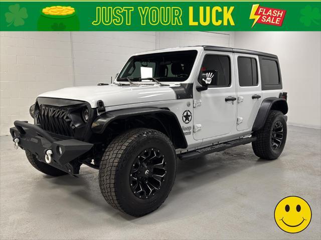 used 2019 Jeep Wrangler Unlimited car, priced at $25,500