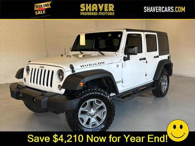 used 2015 Jeep Wrangler Unlimited car, priced at $19,500