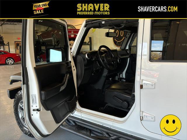 used 2015 Jeep Wrangler Unlimited car, priced at $19,500