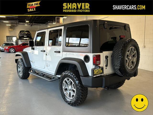 used 2015 Jeep Wrangler Unlimited car, priced at $19,500