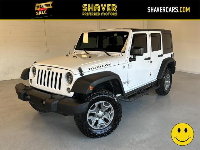 used 2015 Jeep Wrangler Unlimited car, priced at $19,500