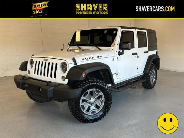 used 2015 Jeep Wrangler Unlimited car, priced at $19,500