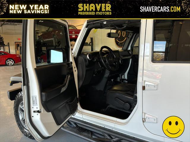 used 2015 Jeep Wrangler Unlimited car, priced at $18,990