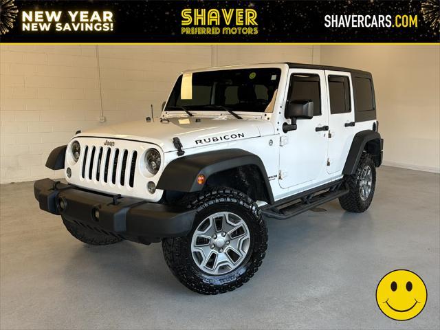 used 2015 Jeep Wrangler Unlimited car, priced at $18,990