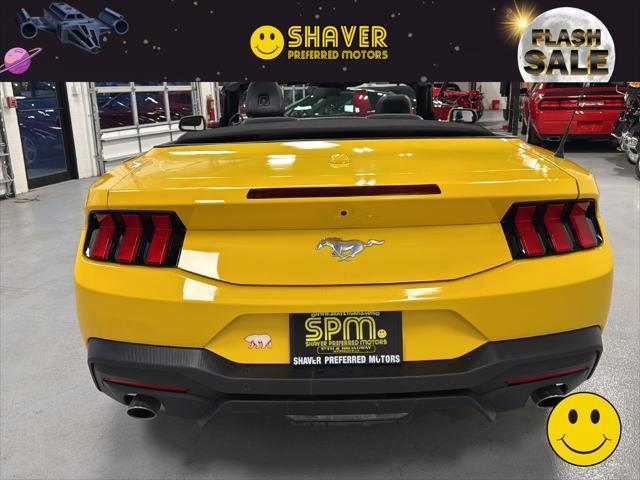 used 2024 Ford Mustang car, priced at $34,990
