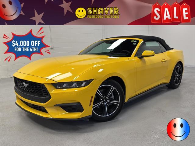 used 2024 Ford Mustang car, priced at $33,990