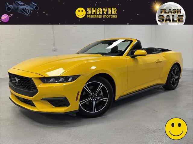 used 2024 Ford Mustang car, priced at $34,990