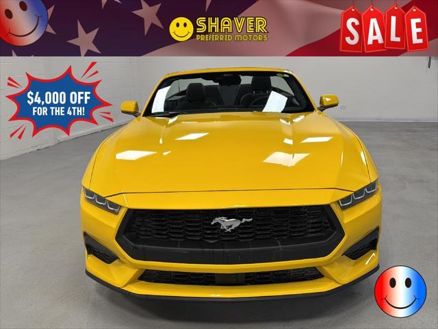used 2024 Ford Mustang car, priced at $33,990