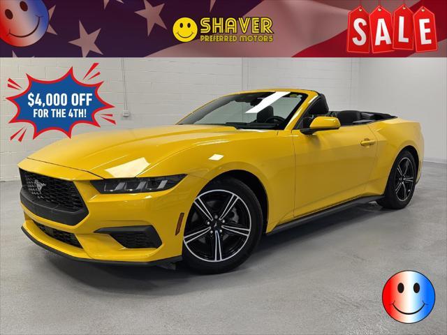 used 2024 Ford Mustang car, priced at $33,990