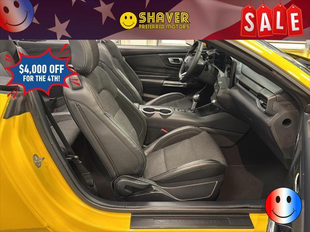 used 2024 Ford Mustang car, priced at $33,990