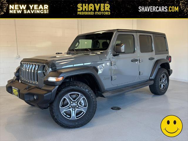 used 2018 Jeep Wrangler Unlimited car, priced at $20,990