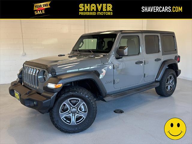 used 2018 Jeep Wrangler Unlimited car, priced at $21,470