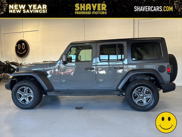 used 2018 Jeep Wrangler Unlimited car, priced at $20,990