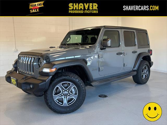 used 2018 Jeep Wrangler Unlimited car, priced at $21,470