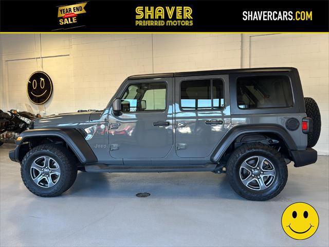 used 2018 Jeep Wrangler Unlimited car, priced at $21,470