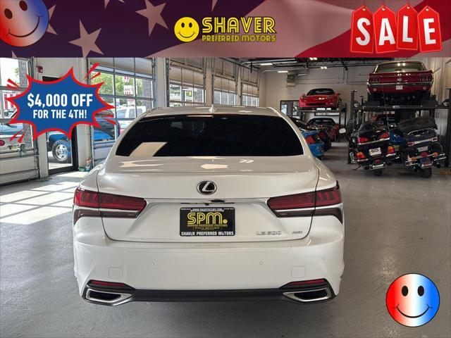 used 2018 Lexus LS 500 car, priced at $43,990